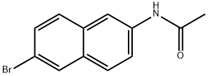 N-(6-溴-2-萘基)乙酰胺,71590-32-4,结构式