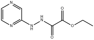 2-氧代-2-[2-(2-吡嗪基)肼基]乙酸乙酯, 723286-66-6, 结构式