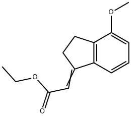 724466-12-0 ethyl 2-(4-methoxy-2,3-dihydro-1H-inden-1-ylidene)acetate