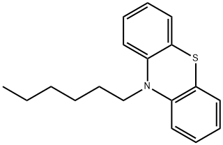 10-己基吩噻嗪 结构式