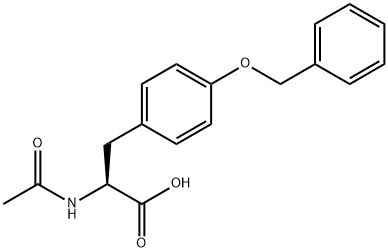 N-ACETYL-O-BENZYL-L-TYROSINE, 73535-46-3, 结构式