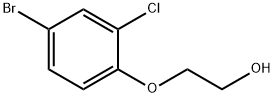 2-(4-溴-2-氯苯氧基)乙烷-1-醇, 741699-21-8, 结构式