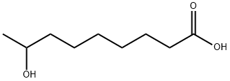 8-Hydroxynonansaeure Struktur
