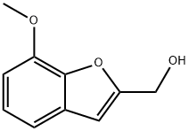 (7-Methoxy-1-benzofuran-2-yl)methanol Structure