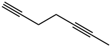 1,5-庚二炔,764-56-7,结构式
