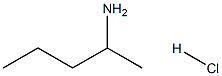 pentan-2-amine hydrochloride Structure