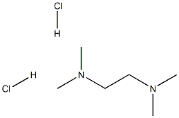 N,N,N',N'-TETRAMETHYLETHYLENEDIAMINE DIHYDROCHLORIDE Structure