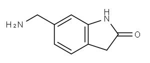 6-(aminomethyl)-2,3-dihydro-1H-indol-2-one Structure