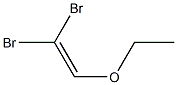 1,1-dibromo-2-ethoxyethene Structure