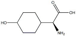 (S)-2-amino-2-(4-hydroxycyclohexyl)acetic acid,773038-42-9,结构式