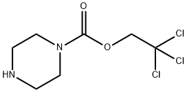 2,2,2-三氯乙基哌嗪-1-甲酸基酯,779985-91-0,结构式