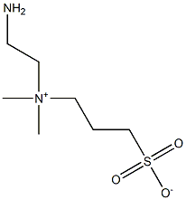 3-((2-aminoethyl)-dimethylammonio)propane-1-sulfonate,78276-19-4,结构式