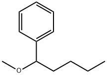 Benzene, (1-methoxypentyl)-,78522-84-6,结构式