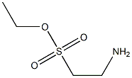 Ethyl 2-aminoethanesulfonate Structure