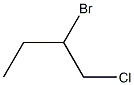 2-bromo-1-chlorobutane,79504-01-1,结构式
