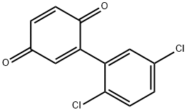 2-(2,5-dichlorophenyl)cyclohexa-2,5-diene-1,4-dione Structure