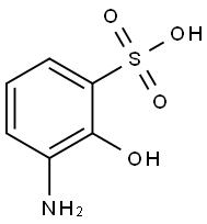 Benzenesulfonic acid, 3-amino-2-hydroxy- Struktur
