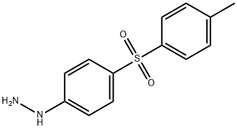 Hydrazine, [4-[(4-methylphenyl)sulfonyl]phenyl]- Structure