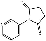 1-pyridin-3-ylpyrrolidine-2,5-dione Structure