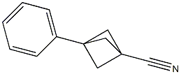 3-phenylbicyclo[1.1.1]pentane-1-carbonitrile Struktur