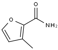 3-Methylfuran-2-carboxylic acid amide Struktur