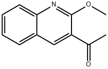 3-乙酰基-2-甲氧基喹啉, 850171-06-1, 结构式