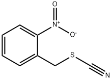 2-ニトロベンジルチオシアナート 化学構造式