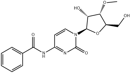 N4-Benzoyl-3'-O-methylcytidine Structure