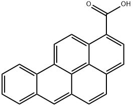 BENZO[A]PYRENE-1-CARBOXYLIC ACID 结构式