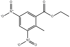 Ethyl 2-methyl-3,5-dinitrobenzoate Structure