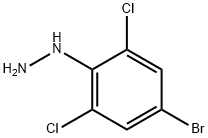 (4-bromo-2,6-dichlorophenyl)hydrazine Structure