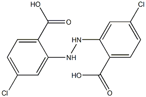 4,4'-二氯-2,2'-二羧基氢化偶氮苯,861603-76-1,结构式