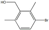(3-bromo-2,6-dimethylphenyl)methanol Structure