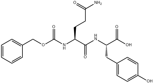 N-[(Benzyloxy)carbonyl]glutaminyltyrosine Structure