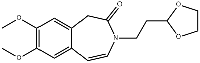 3-(2-(1,3-DIOXOLAN-2-YL)ETHYL)-7,8-DIMETHOXY-1H-BENZO[d]AZEPIN-2-ONE Structure