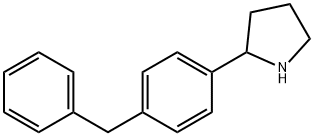2-(4-Benzylphenyl)Pyrrolidine Structure
