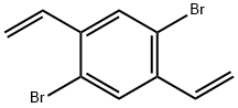 1,4-dibromo-2,5-divinylbenzene, 868847-75-0, 结构式