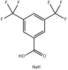 Sodium-3,5-di(Trifluoromethyl)benzoate Structure