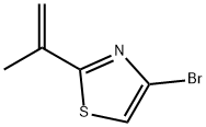 4-Bromo-2-(iso-propenyl)thiazole Struktur
