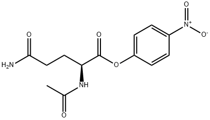 N-Acetyl-L-glutamine p-nitroanilide Structure