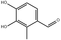 3,4-dihydroxy-2-methylbenzaldehyde Structure