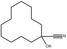 Cyclododecanecarbonitrile, 1-hydroxy-