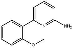 2-AMINO-6-(2-METHOXYPHENYL)PYRIDINE Struktur