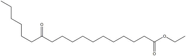 ethyl 12-oxooctadecanoate 化学構造式
