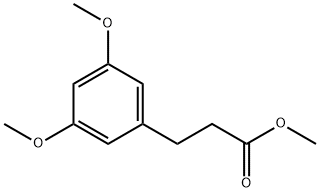 3-(3,5-DIMETHOXYPHENYL)PROPIONIC ACID METHYL ESTER Struktur