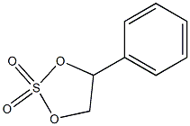 1,3,2-Dioxathiolane, 4-phenyl-, 2,2-dioxide Structure