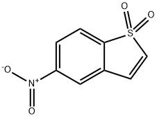 5-Nitrobenzothiophene 1,1-Dioxide Structure