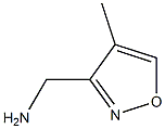 (4-methyl-1,2-oxazol-3-yl)methanamine Structure