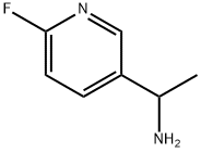 6-氟-ALPHA-甲基吡啶-3-甲胺, 905587-45-3, 结构式