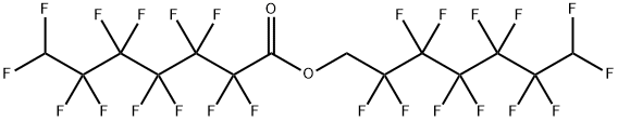 Heptanoic acid, 2,2,3,3,4,4,5,5,6,6,7,7-dodecafluoro-, 2,2,3,3,4,4,5,5,6,6,7,7-dodecafluoroheptyl ester